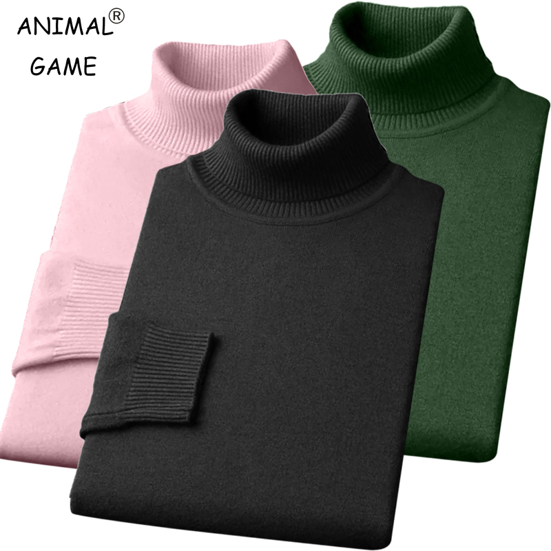 Thermal Long John - Autumn Mens High Quality Knitted Turtleneck