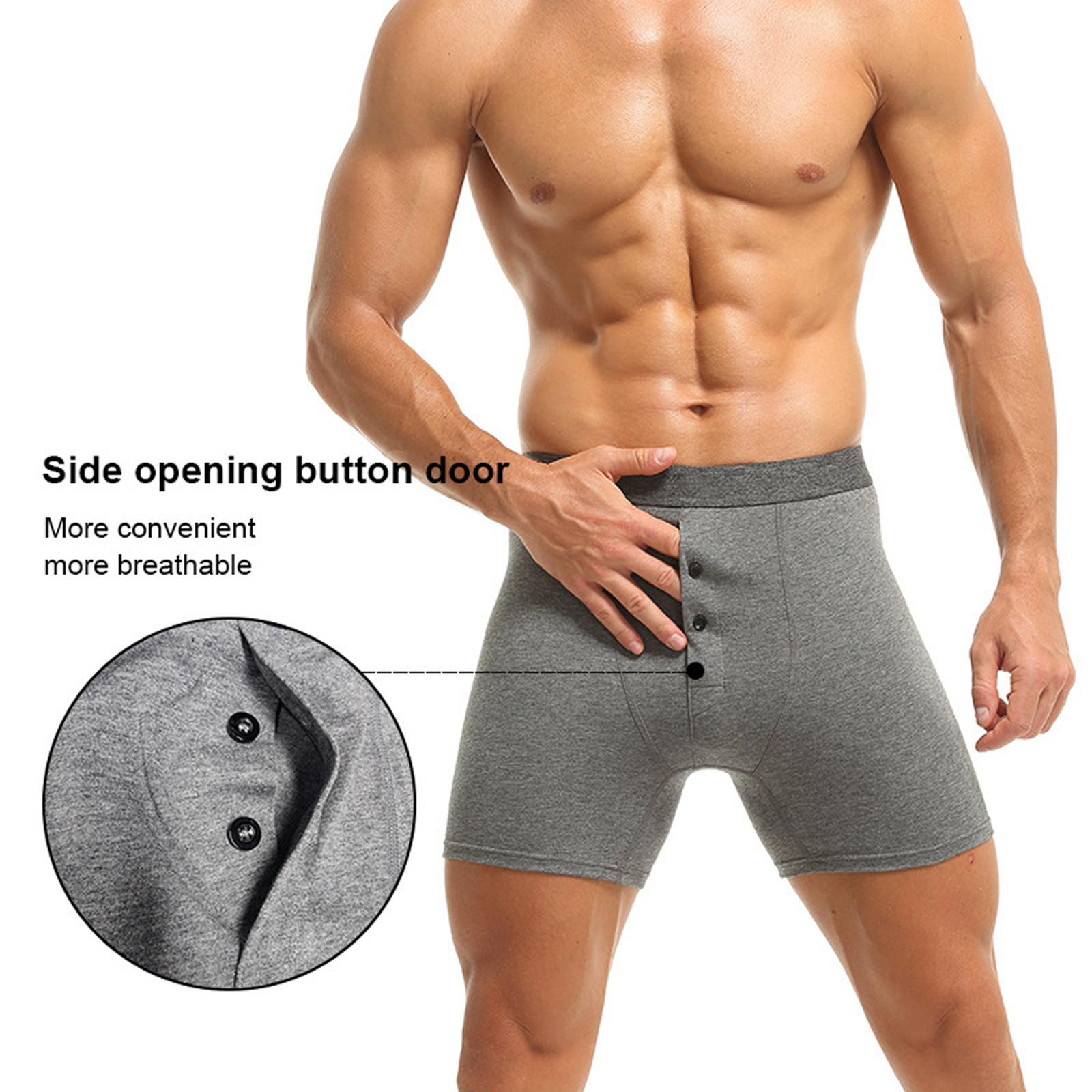Boxer Shorts Modal - Men Underwear Panties Fabric Comfortable Undies