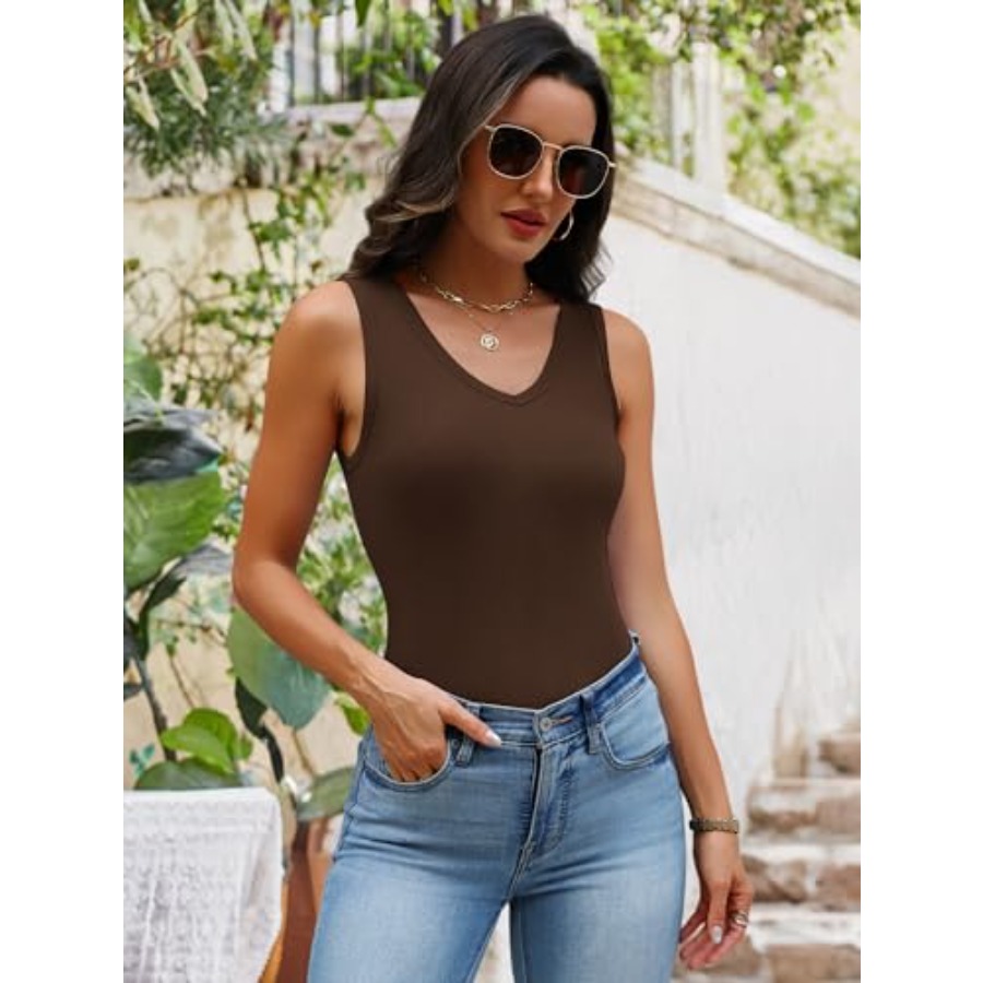 Chulianyouhuo Womens Sleeveles - Tank Top Ribbed recensione e prezzo