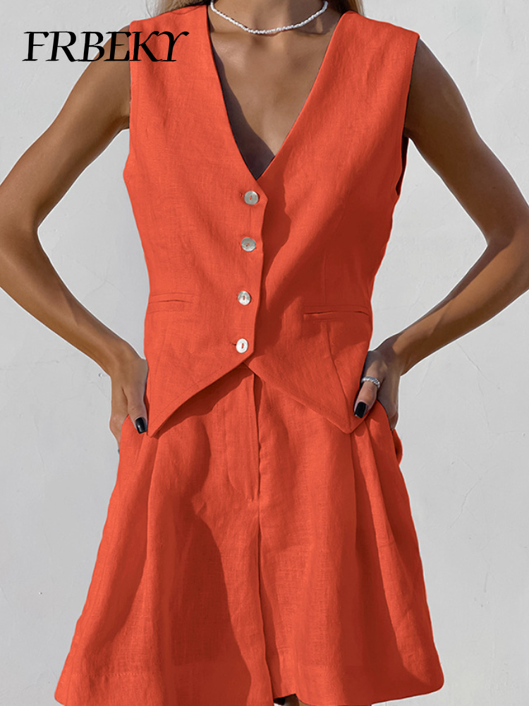 New Cotton Linen Vest Short Se - Sleeveless Undershirt recensione e prezzo