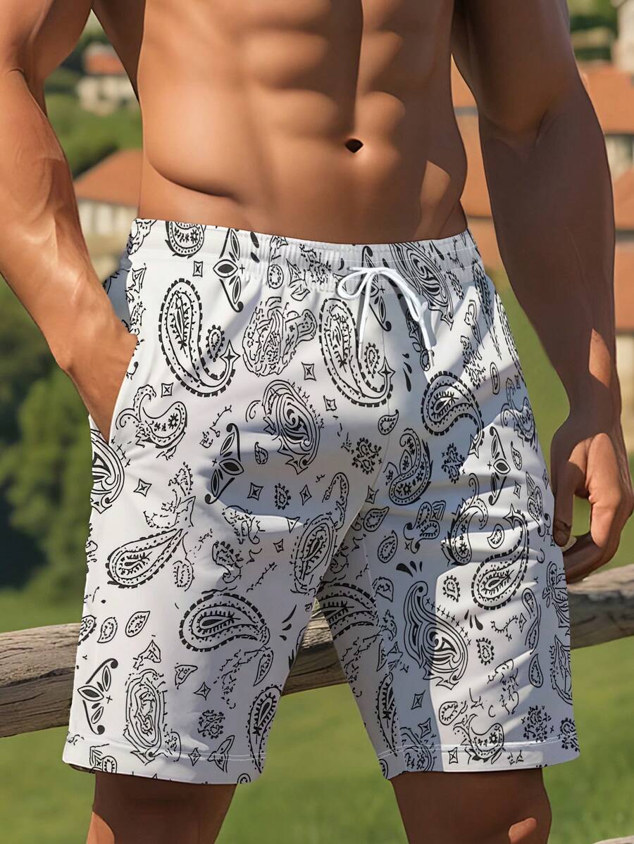 Mens Beach Shorts 3D Digital P - Trunk Breathable Men recensione e prezzo