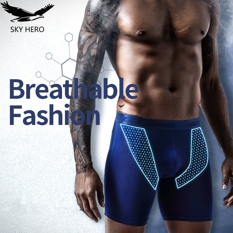 2pcs/Lot underpants leg up lon - Long Leg Trunk Men recensione e prezzo