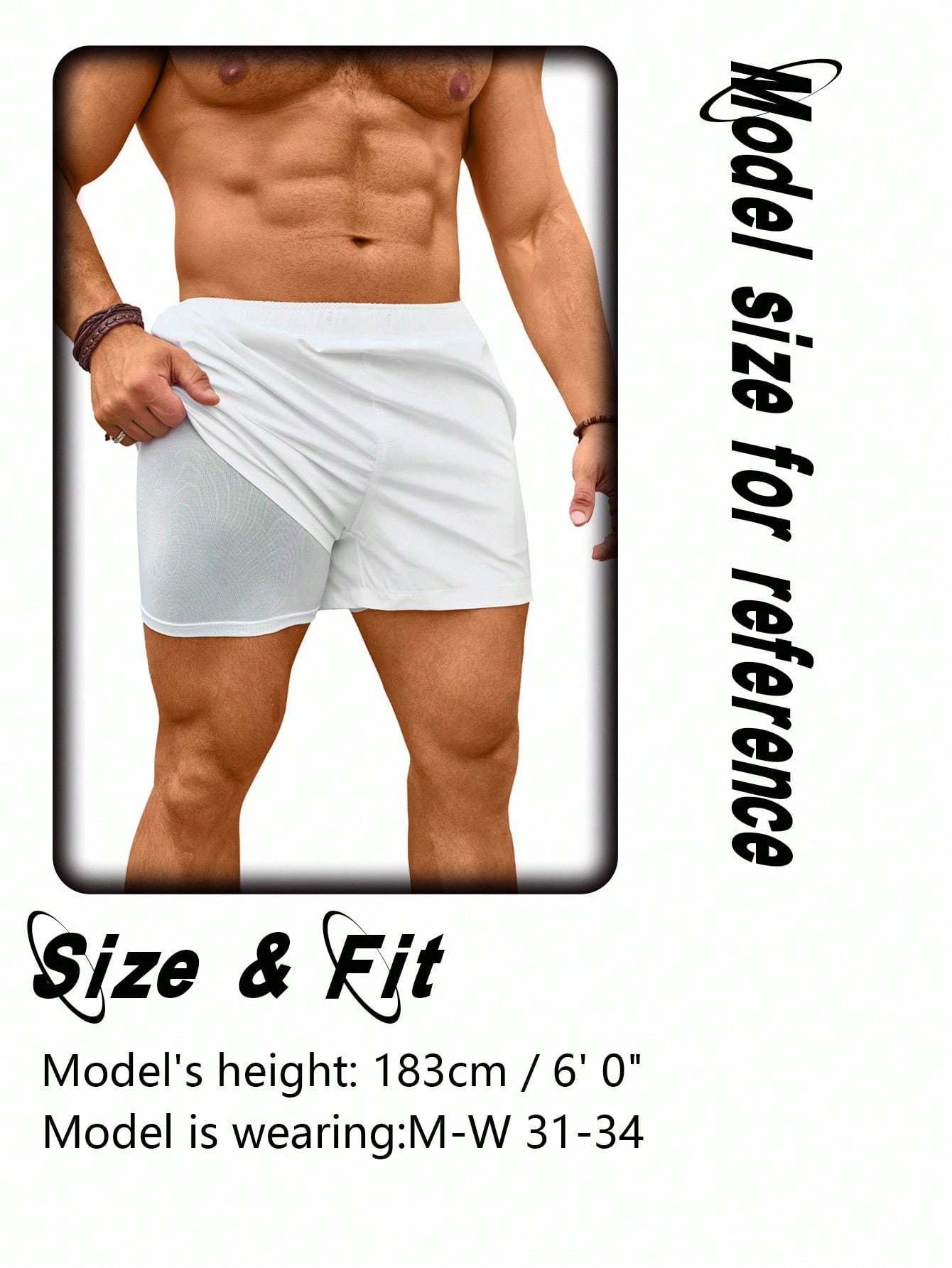 Men's Swimming Trunks Drawstri - Bamboo Fiber Trunk recensione e prezzo