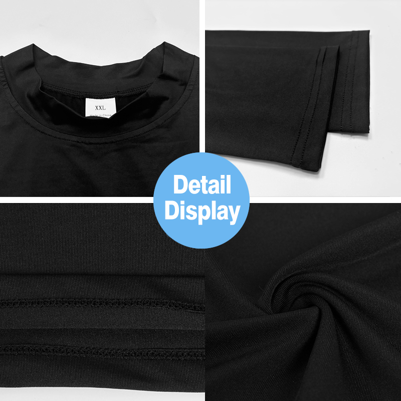 Men's Running Turtleneck Quick - T Shirt Tight Fit recensione e prezzo