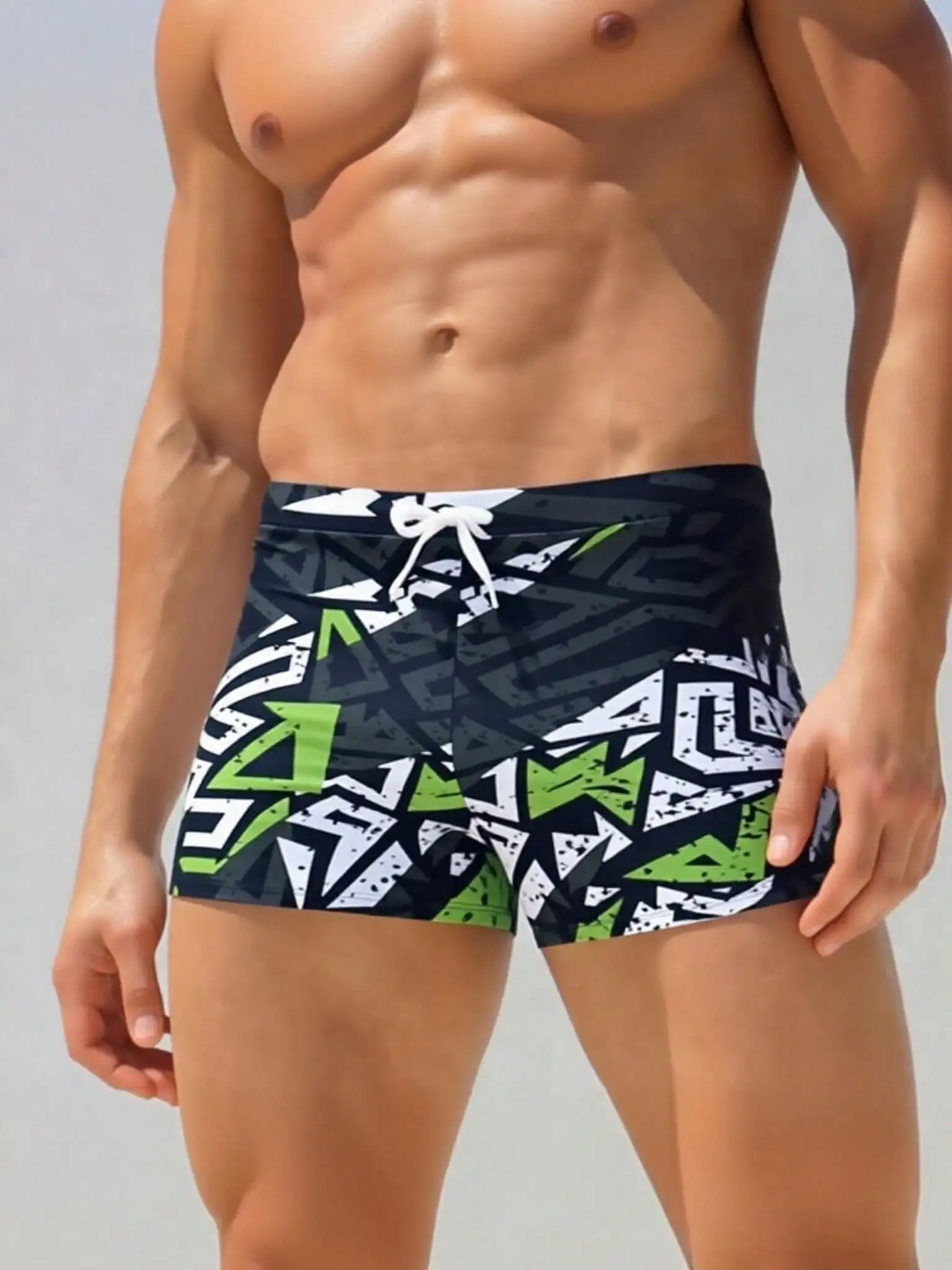 Men's Fashion Printed Pattern  - Bamboo Fiber Trunk recensione e prezzo