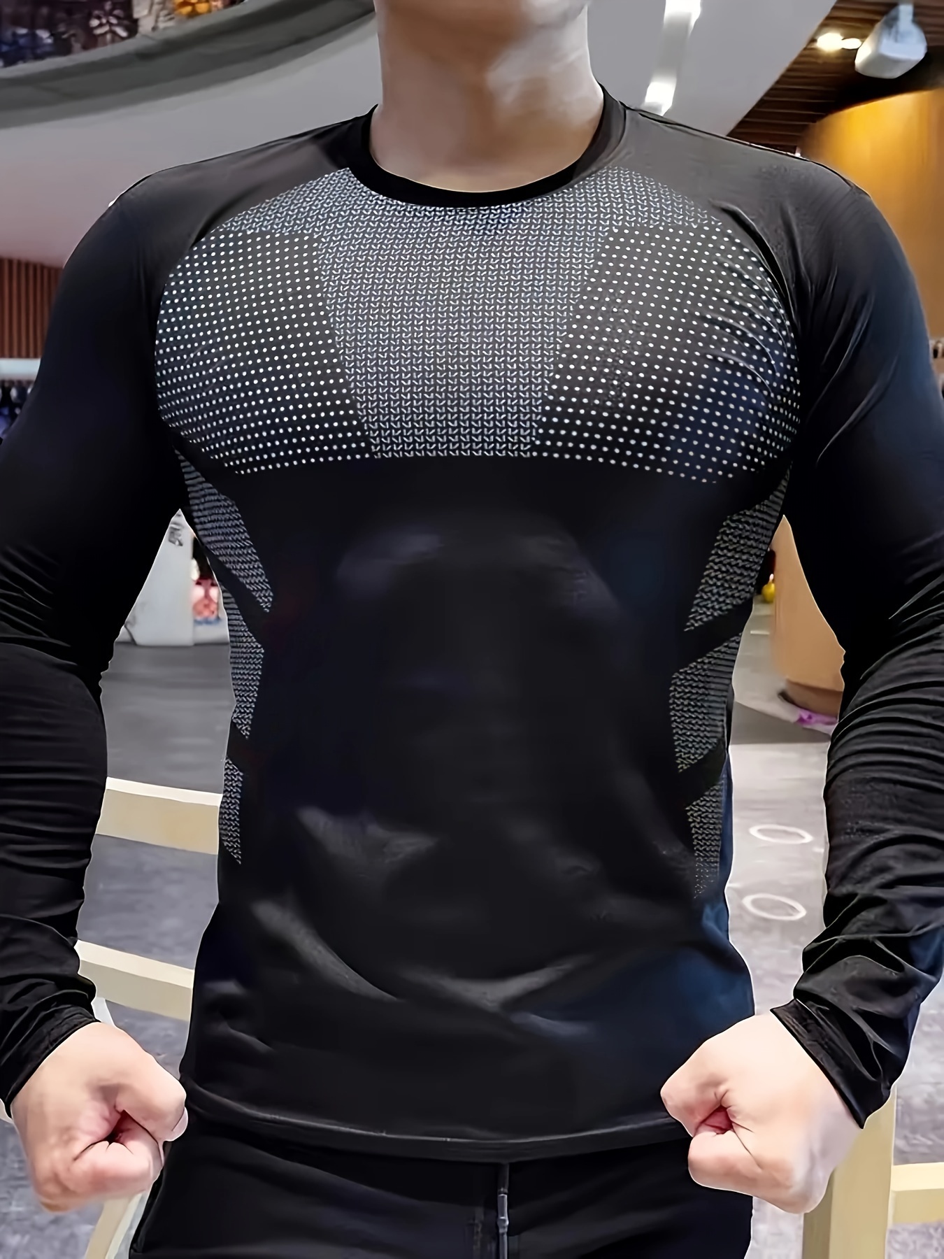 Men's autumn and winter thick  - T Shirt Tight Fit recensione e prezzo