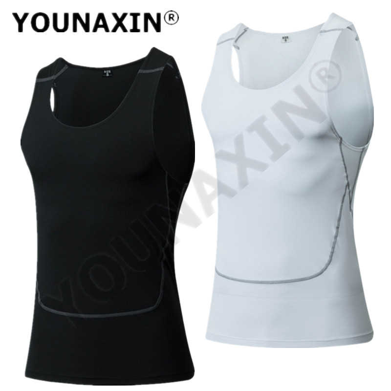 Men Black Sport Skinny Vest Ti - Base Layer Top recensione e prezzo