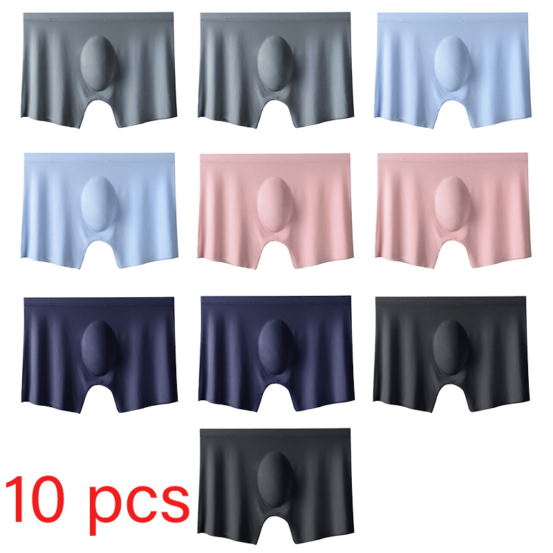 10 Pcs/Lot Men's Summer Ice Si - Multi Pack Underwear recensione e prezzo
