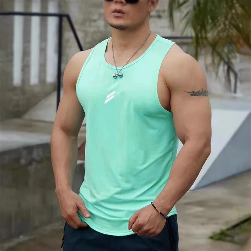2026 Summer Men's tank top Cas - Undershirt Crew Neck recensione e prezzo