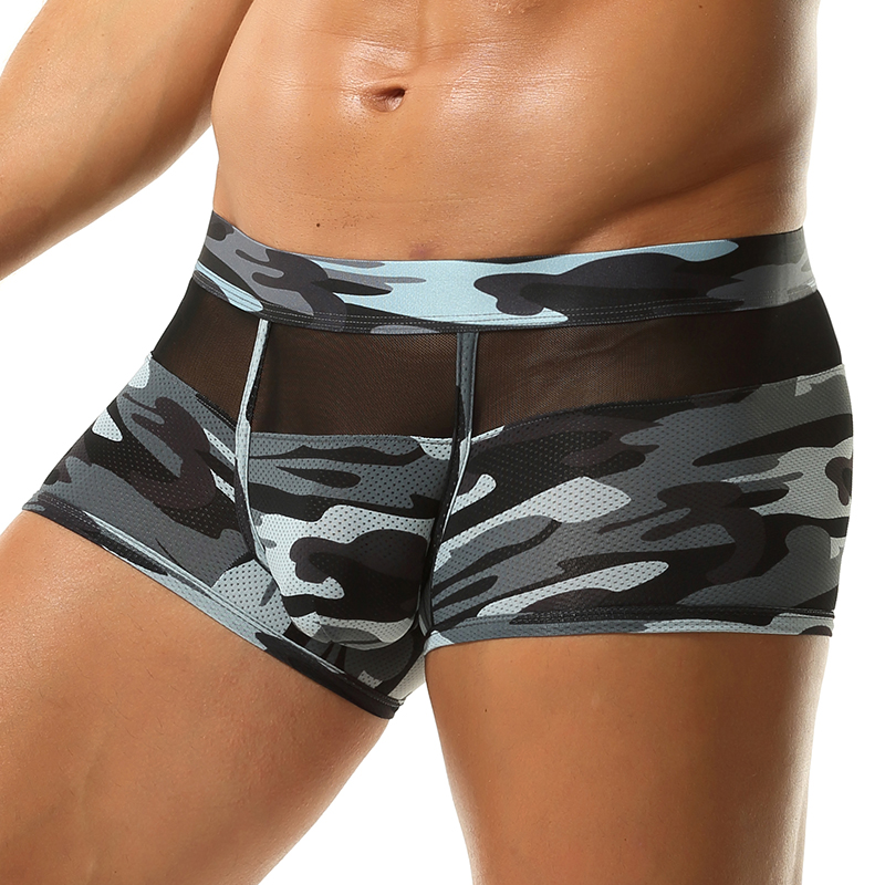 Camouflage Boxer Shorts Men Po - Mesh Sport Boxer recensione e prezzo