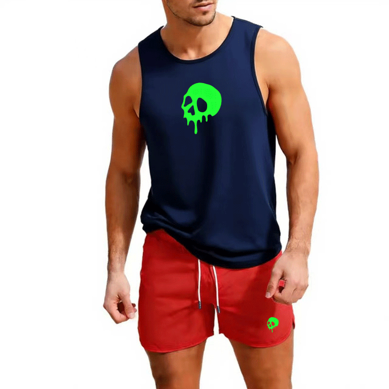 Fitness loose men tank top  sl - Sleeveless Undershirt recensione e prezzo