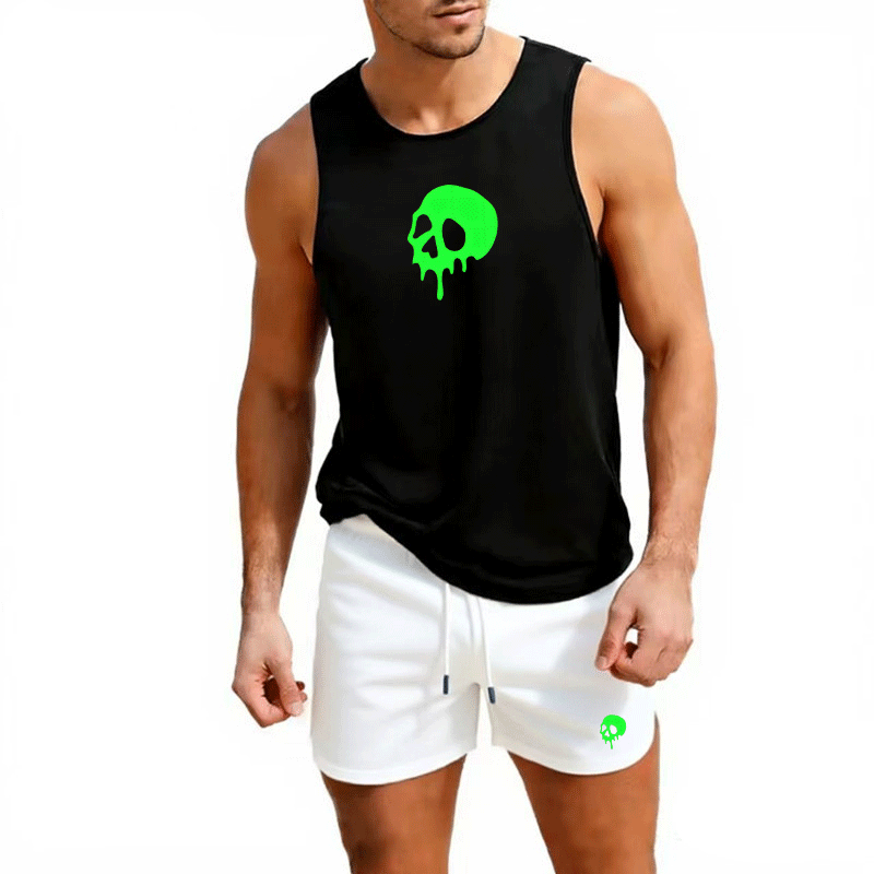 Fitness loose men tank top  sl - Sleeveless Undershirt recensione e prezzo