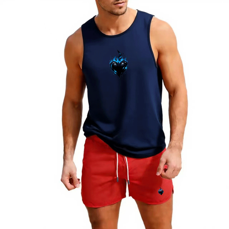 Fitness loose men tank top  sl - Sleeveless Undershirt recensione e prezzo