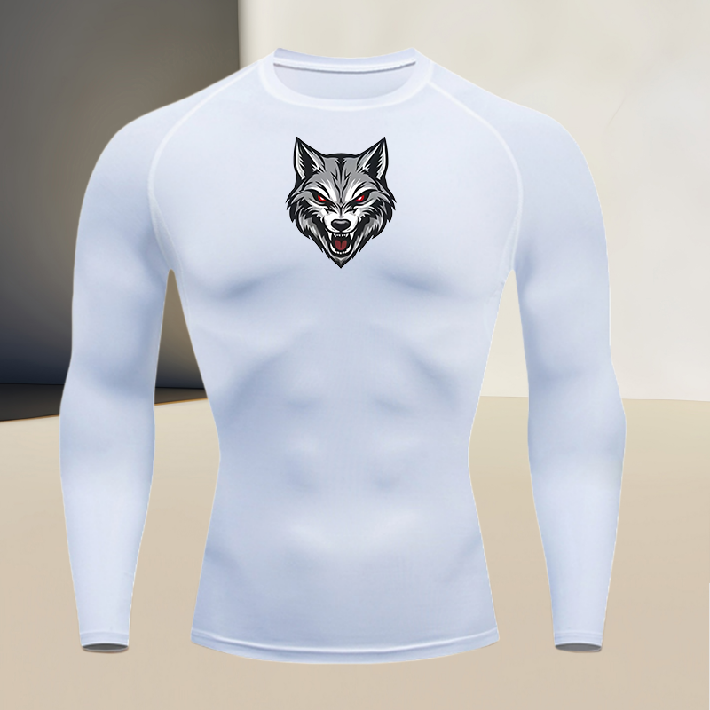 Men's long sleeved round neck  - T Shirt Tight Fit recensione e prezzo