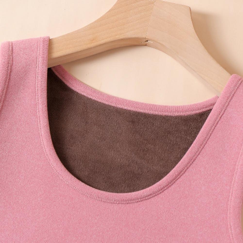 Fleece Lined Women Thermal Tan - Undershirt Crew Neck recensione e prezzo