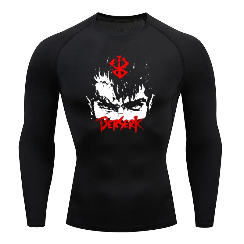 Sportswear for Men Gym Anime B - T Shirt Tight Fit recensione e prezzo