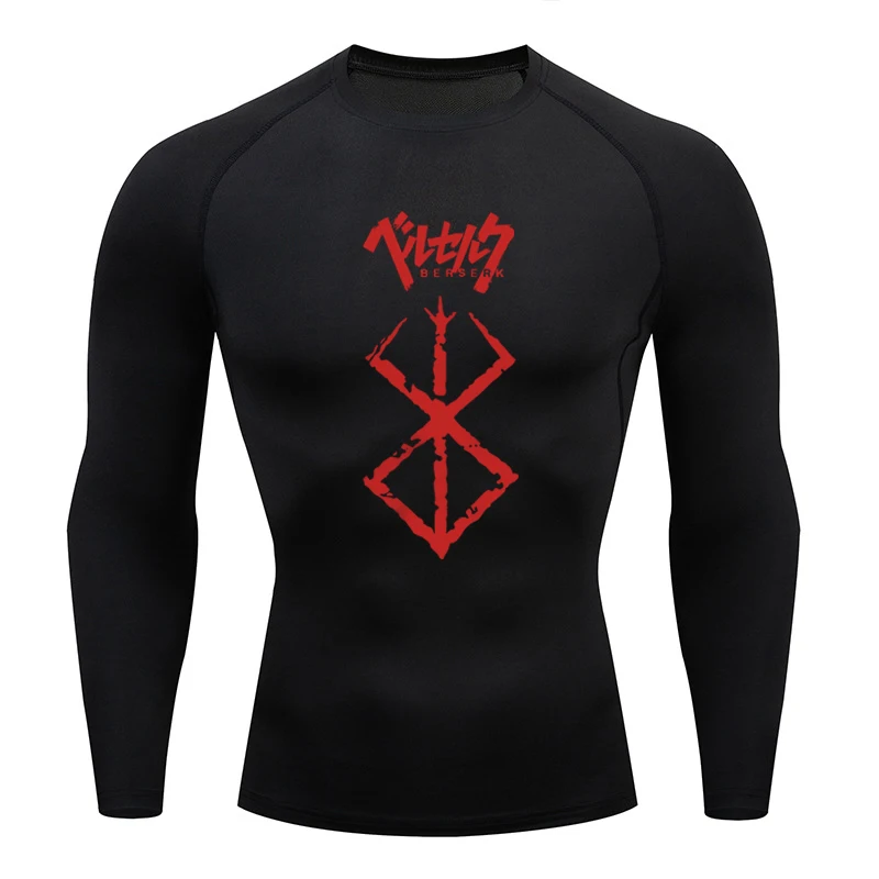Sportswear for Men Gym Anime B - T Shirt Tight Fit recensione e prezzo