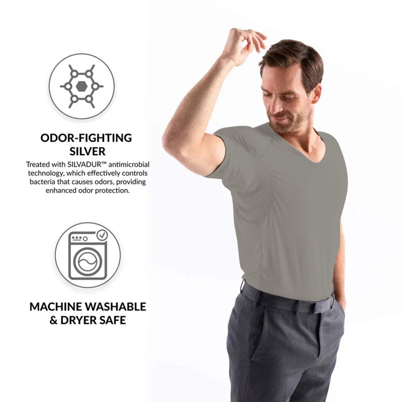 Men Undershirts Anti-transpira - Undershirt Crew Neck recensione e prezzo