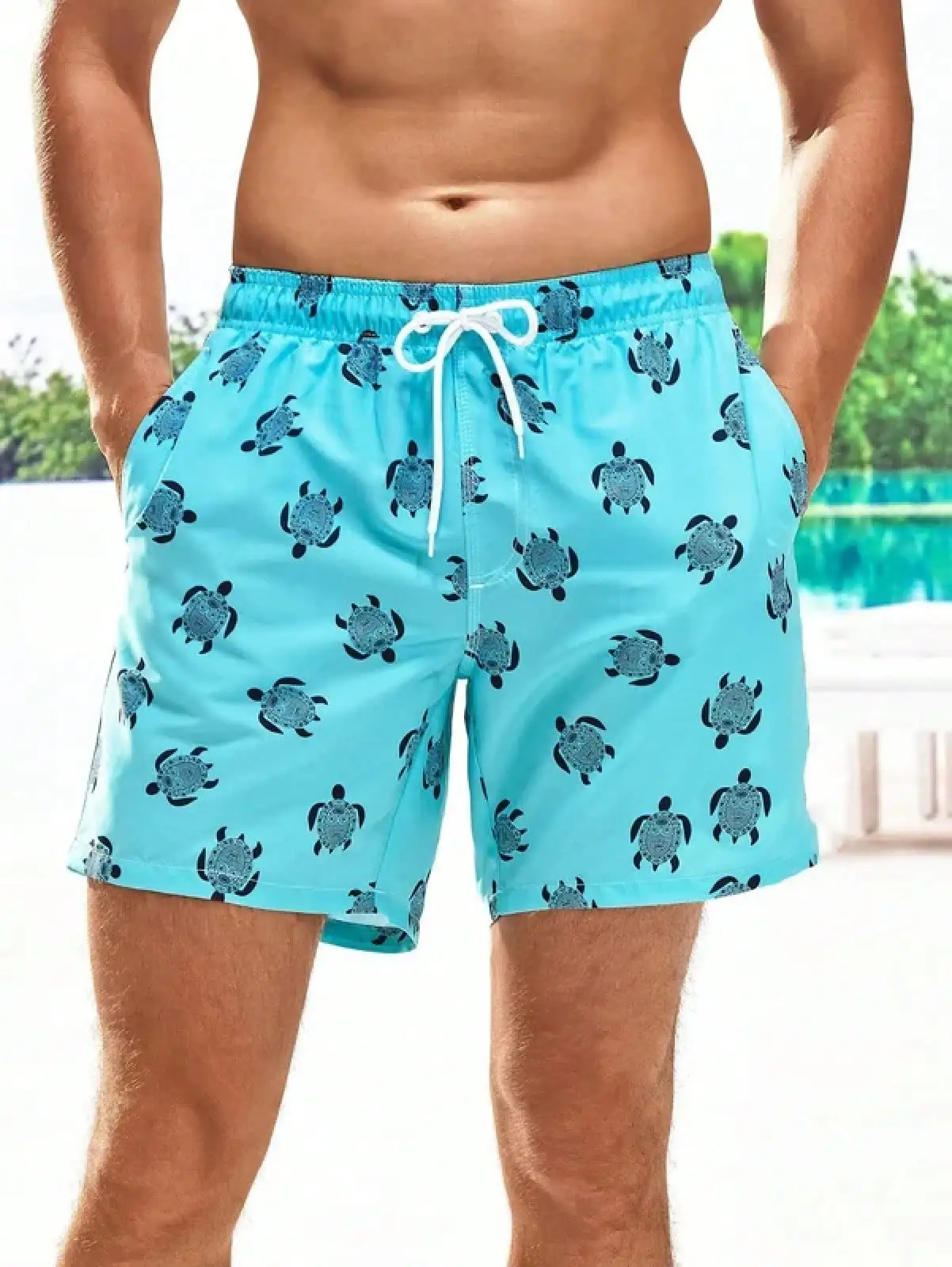 Men's Beach Shorts Summer Fash - Bamboo Fiber Trunk recensione e prezzo