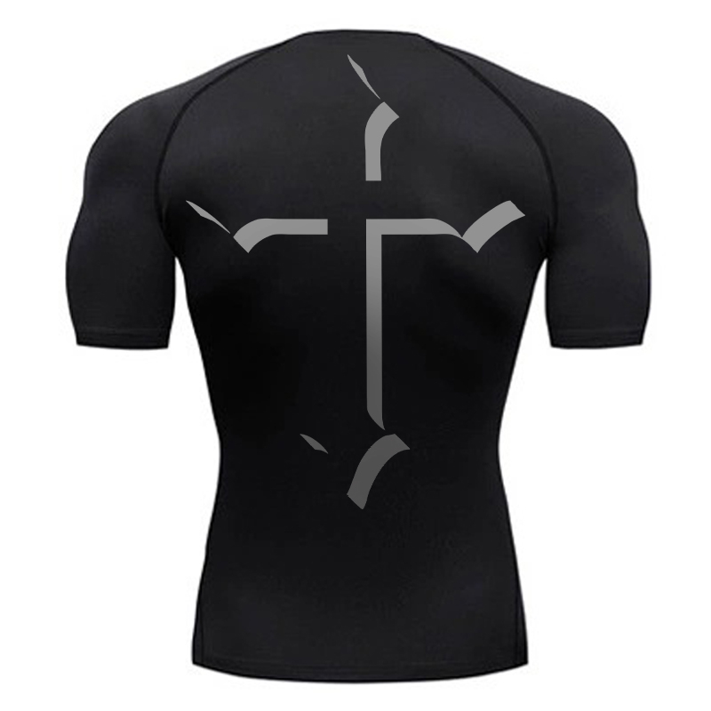 Cross Print Compression Shirt  - Base Layer Top recensione e prezzo