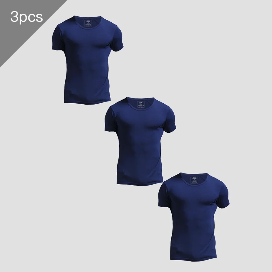 3PCS Men's Summer Short Sleeve - Undershirt Crew Neck recensione e prezzo