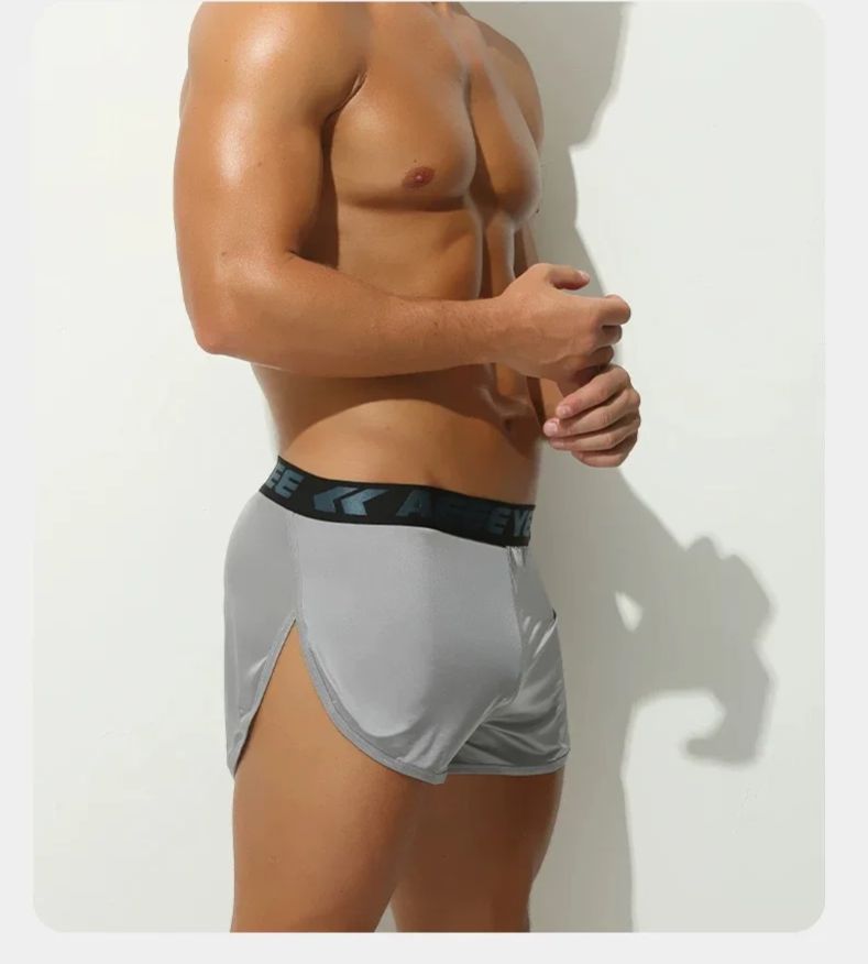 Men's Solid Color Underwear bo - Mesh Sport Boxer recensione e prezzo