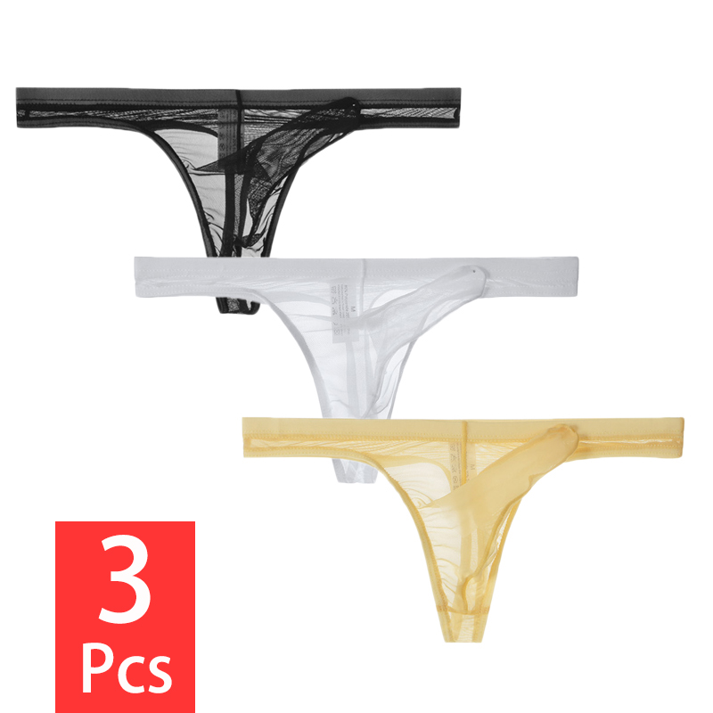3Pcs/lot Men Underwear T-Back  - Multi Pack Underwear recensione e prezzo