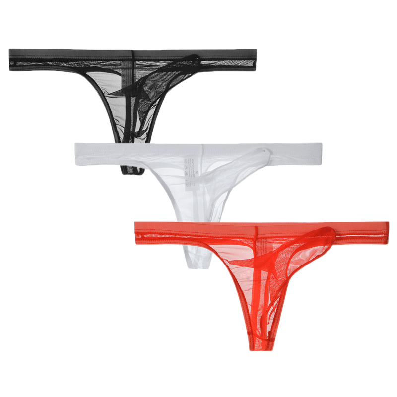 3Pcs/lot Men Underwear T-Back  - Multi Pack Underwear recensione e prezzo