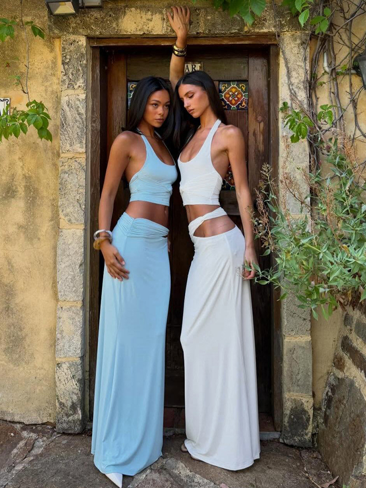 Kliou Sexy Fashion 2 Piece Set - Suspender Tank Top recensione e prezzo
