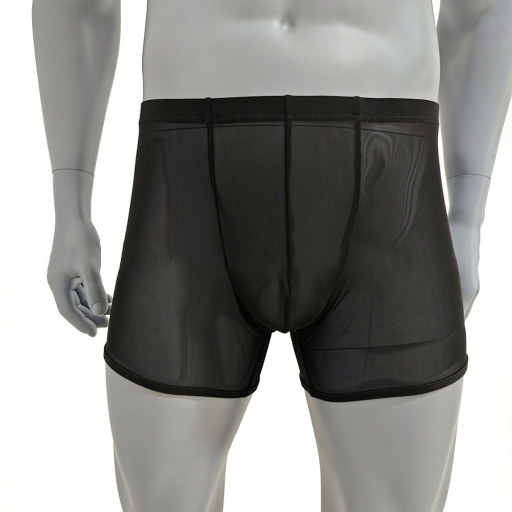 Men Mesh See-through Ultra-thi - Long Leg Trunk Men recensione e prezzo