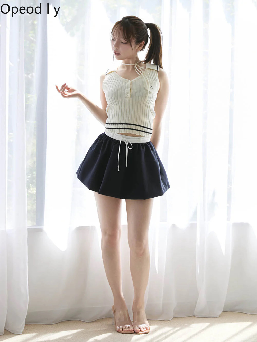 Japanese Sweet Lapel Twist V-n - Suspender Tank Top recensione e prezzo