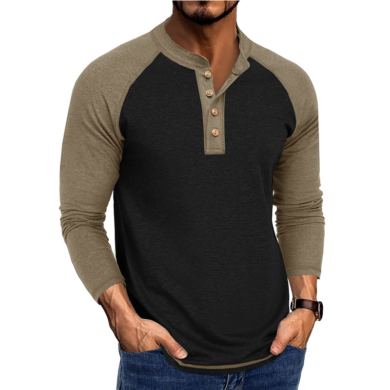 Men's New Long Sleeve Henley S - Base Layer Top recensione e prezzo