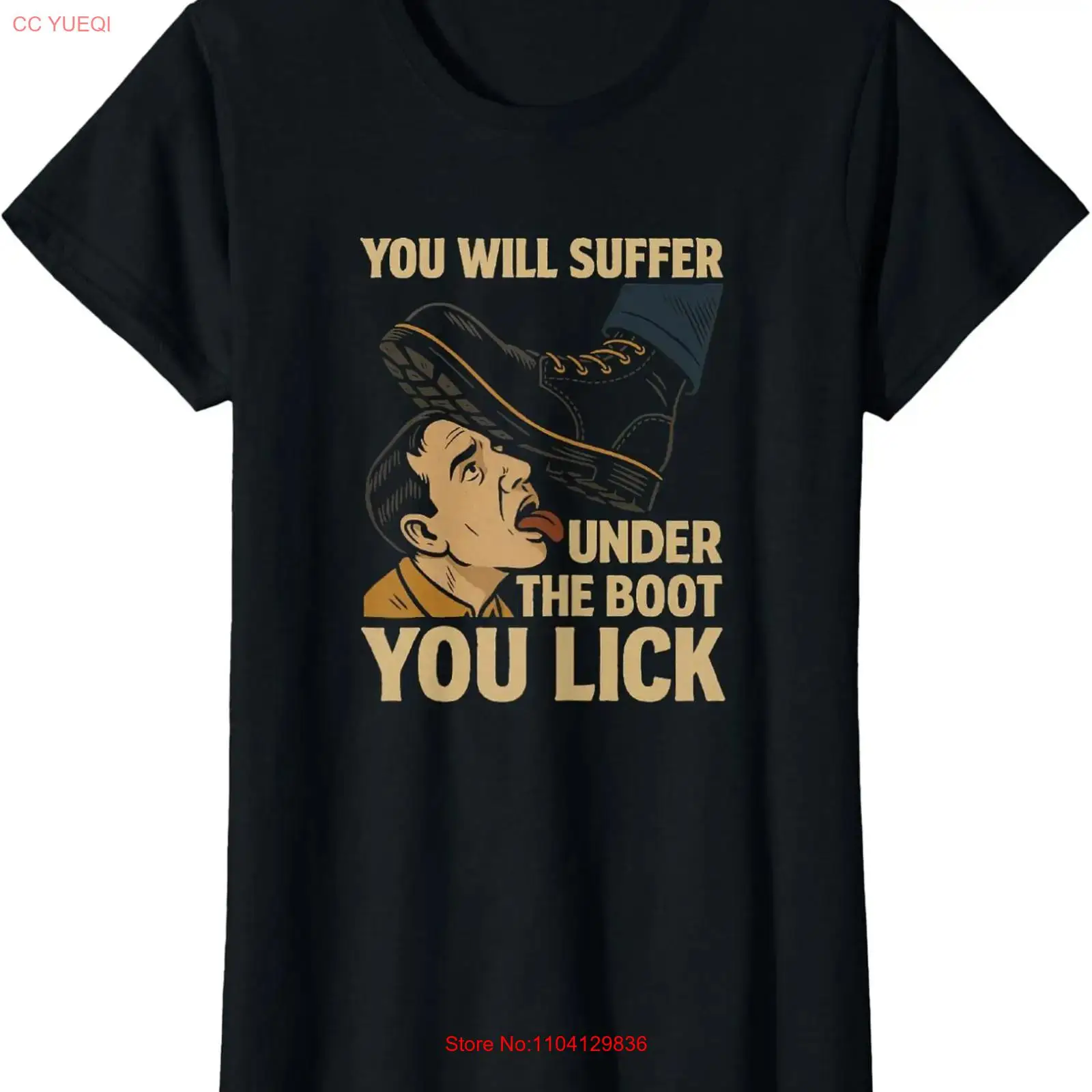 You Will Suffer Under The Boot - Undershirt Crew Neck recensione e prezzo