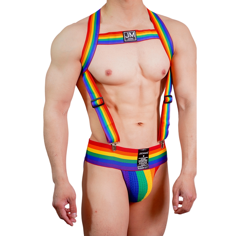 JOCKMAIL Rainbow Body Harness  - Jockstrap Athletic recensione e prezzo