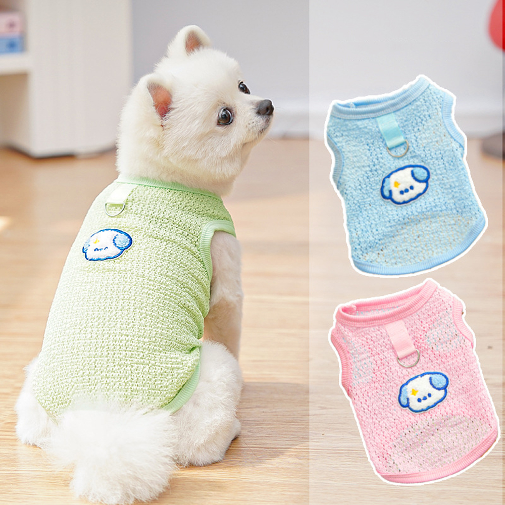 Cute Dog Cooling Vest Solid Br - Sleeveless Undershirt recensione e prezzo