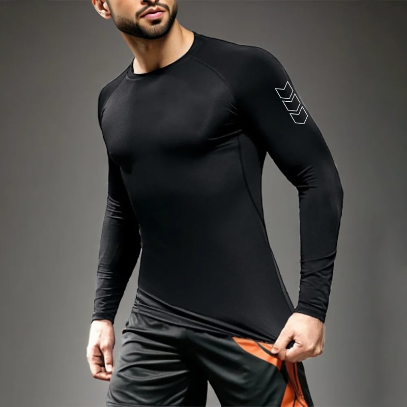 Men Quick-dry T-shirt Long Sle - Base Layer Top recensione e prezzo