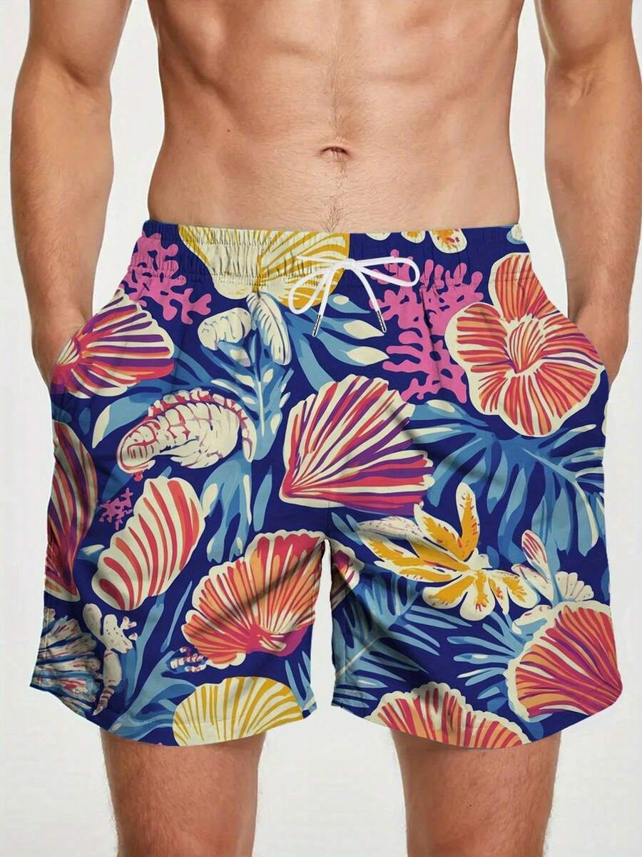Mens Blue Tropical Ocean Flowe - Trunk Breathable Men recensione e prezzo
