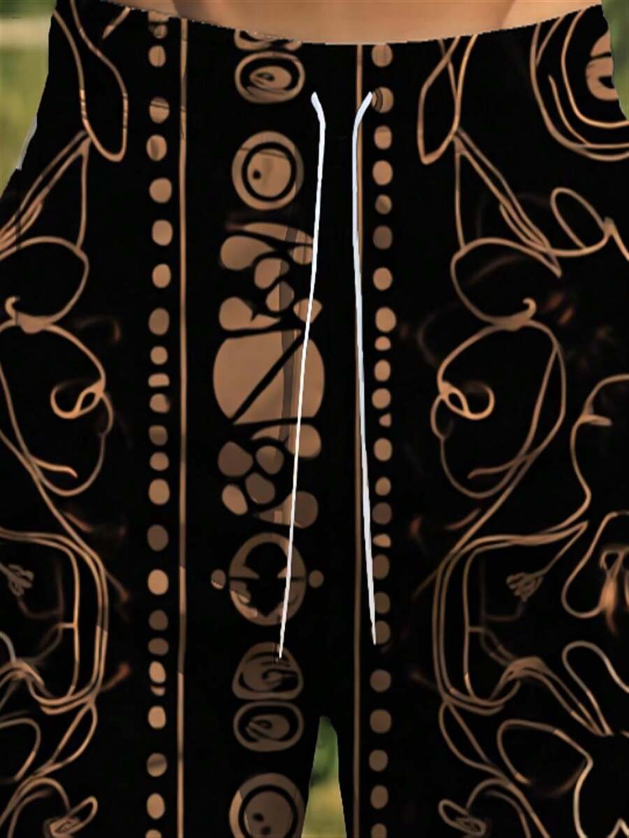 Mens Abstract Geometric Print  - Trunk Breathable Men recensione e prezzo