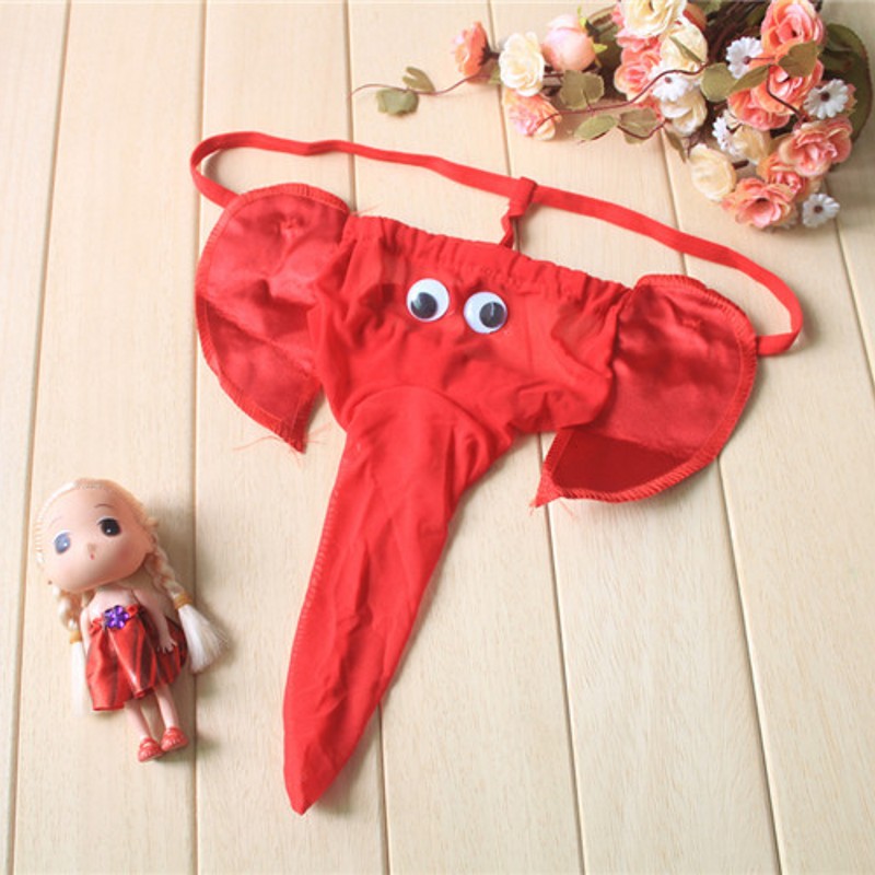 Men's Sexy Elephant Thong Unde - Trunk Breathable Men recensione e prezzo