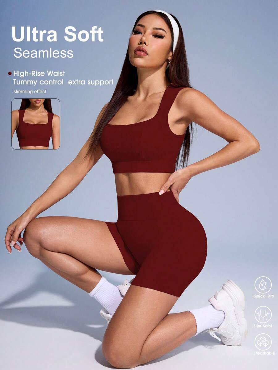 Ribbed Cropped Tank Top And Hi - Tank Top Ribbed recensione e prezzo