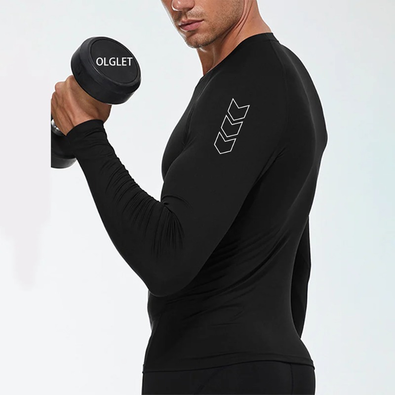 Men Compression Long Sleeve Sh - Base Layer Top recensione e prezzo